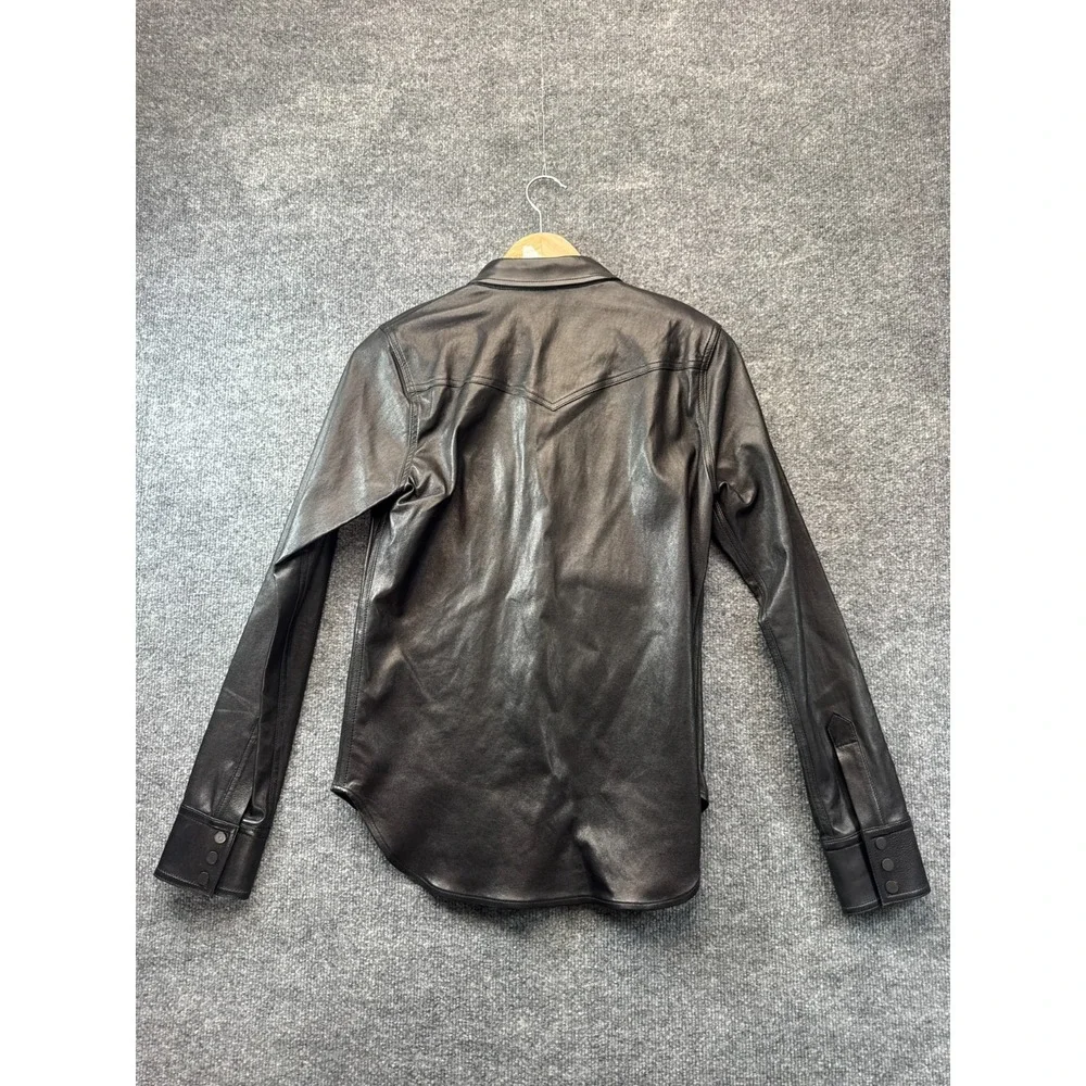 THEPERFEXT leather shirt